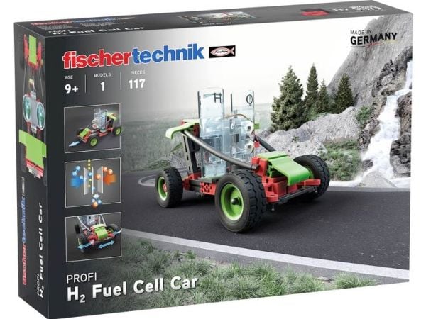 fischertechnik H2 Fuel Cell Car, Byggesett, 9 år, 117 stykker