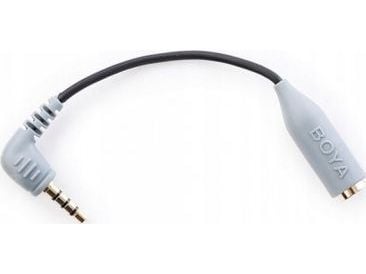 BOYA BY-CIP2 - Hodesettadapter - 4-polsminijakk hann til mini-phone stereo 3.5 mm hunn