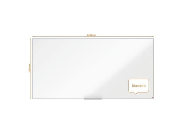Whiteboardtavle Nobo Impression Pro emaljeret 240x120 cm