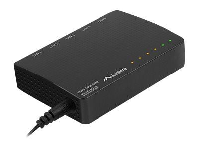 Lanberg DSP3-1005-60W, Hallitsematon, Gigabit Ethernet (10/100/1000), Täysin kaksipuolinen, Power over Ethernet -tuki, Seinäkiinnitteinen