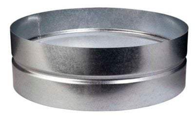 muffe Ø160 - MF-160 galvaniseret