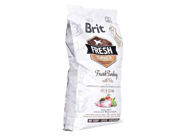 Brit Fresh Overweight & Senior dogs Fit & Slim, Turkey, 12 kg
