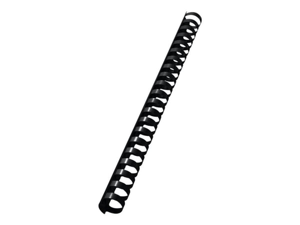 Leitz - 21 ringer - A4 (210 x 297 mm) - 180 ark - svart - plastbindekam - for Leitz comBIND 300, comBIND 500, comBIND 500e