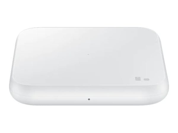Samsung EP-P1300 - Trådlös laddningsplatta + växelströmsadapter - FC - vit