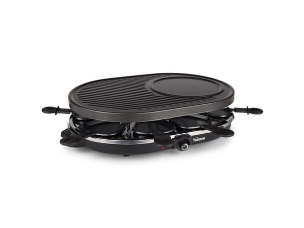 Tristar RA-2996, 8 person(er), Sort, Oval, 430 x 300 mm, Rotasjon, 1200 W