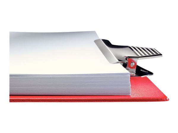 Esselte - Utklippstavle - for A4 (210 x 297 mm) - kapasitet: 200 ark - rød