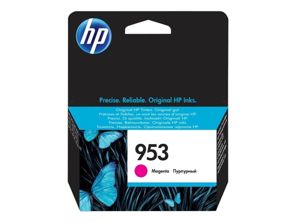 Bläckpatron HP 953 F6U13AE, 700 sidor, Magenta