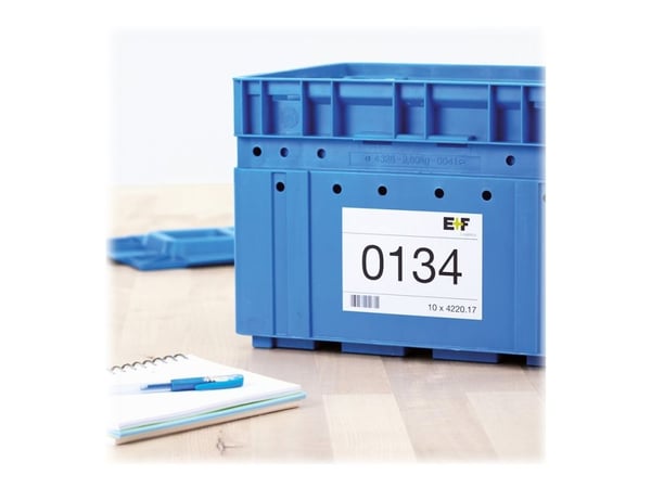 HERMA Premium - Papir - matt - permanent selv-adhesiv - hvit - 210 x 148 mm 50 etikett(er) (25 ark x 2) laminerte etiketter