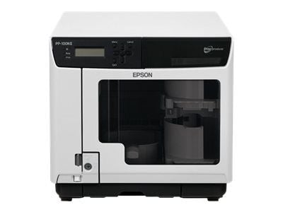 Epson Discproducer PP-100NII - Diskduplikator - utvidelsesenheder: 100 - DVD±R (±R DL) x 2 - Gigabit Ethernet - eksternt