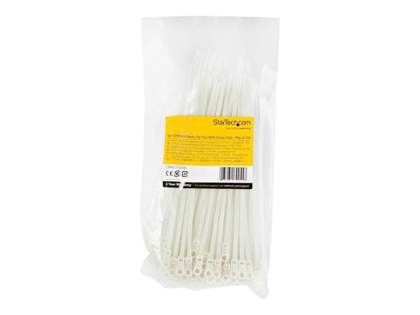 StarTech.com CBMZTS10N8, Avattava johdinside, Nailon, Valkoinen, 5,2 cm, V2, -40 - 85 °C