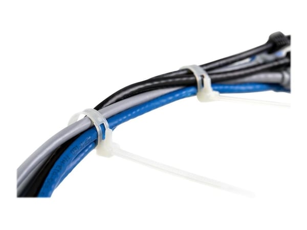 StarTech.com CBMZTRB6, Avattava johdinside, Nailon, Muovi, Valkoinen, 3,5 cm, V2, -40 - 85 °C