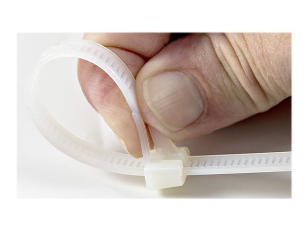 StarTech.com CBMZTRB5, Avattava johdinside, Nailon, Muovi, Valkoinen, 3 cm, V2, -40 - 85 °C
