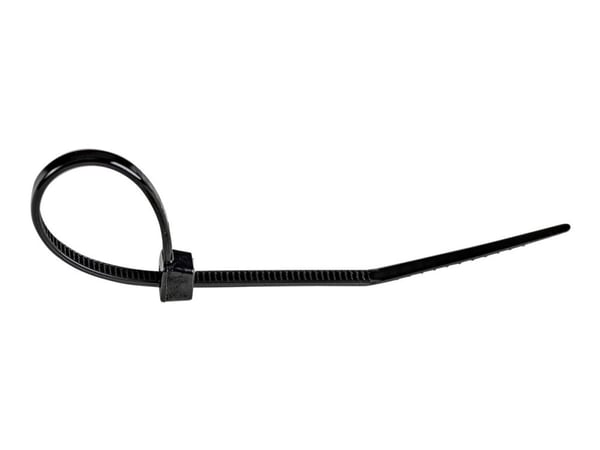 StarTech.com CBMZT6B, Avattava johdinside, Nailon, Muovi, Musta, 3,6 cm, V2, -40 - 85 °C
