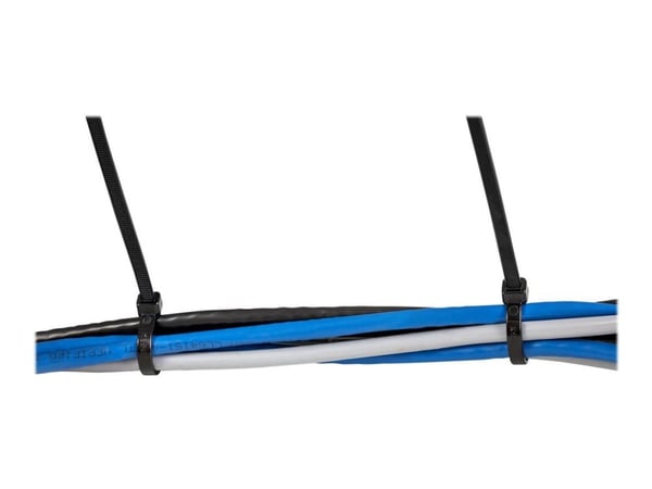 StarTech.com CBMZT10BK, Avattava johdinside, Nailon, Muovi, Musta, 6,8 cm, V2, -40 - 85 °C