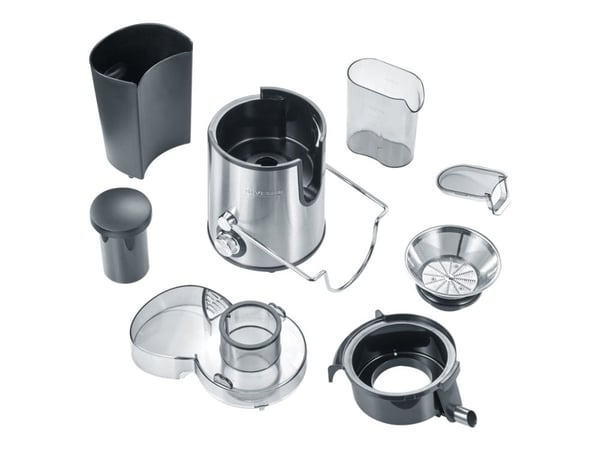 SEVERIN ES 3566 - Juicemaskin - 0.5 liter - 400 W - rustfritt stål / svart