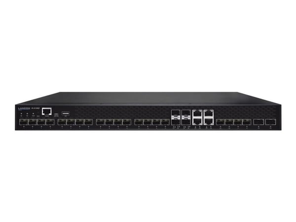 LANCOM XS-6128QF - Kytkin - L3 - Hallittu - 16 x 10 Gigabit SFP+ + 4 x yhdistelmä 10 Gigabit SFP+/RJ-45 + 4 x yhdistelmä 25 Gigabit SFP28 (uplink) ...