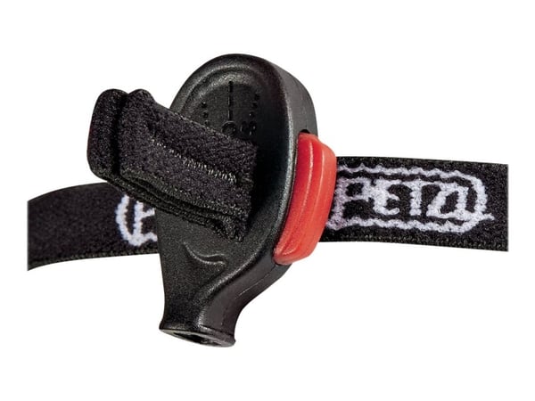 Petzl e+LITE - Hodelykt - LED - 5-modus - hvitt lys - 6000-7000 K - svart, hvit