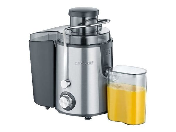 SEVERIN ES 3566 - Juicemaskin - 0.5 liter - 400 W - rustfritt stål / svart