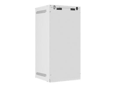 Lanberg - Rack skap - veggmonterbar - RAL 7035, grå - 12U - 10"