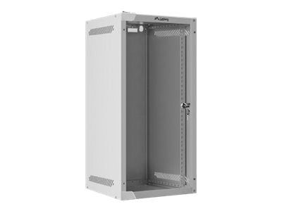 Lanberg - Rack skap - veggmonterbar - RAL 7035, grå - 12U - 10"
