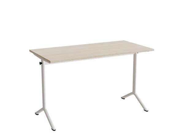 Bord Atlas 1130, 1200x600mm, eg højtrykslaminat, sortolivent stel