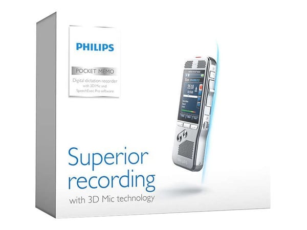 Philips Pocket Memo DPM8100 - Taleopptaker - 200 mW - 4 GB
