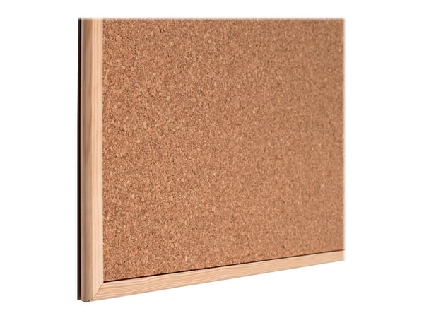 Esselte Korkkitaulu Economy puukehyksillä 40 x 60 cm, Puu, Puu, Korkki, Vaakasuuntaisesti, Standard, 395 mm