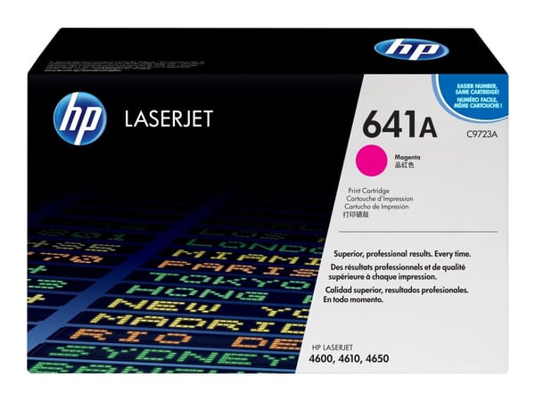 HP 641A Magenta Original LaserJet Toner Cartridge, 8000 sivua, Magenta, 1 kpl
