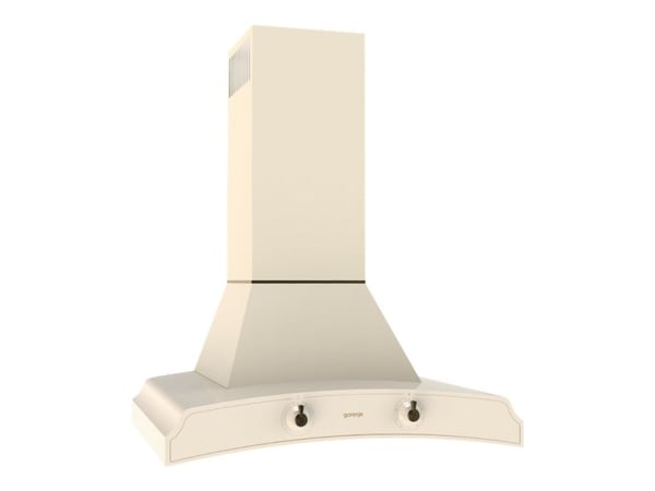 Gorenje Classico DK63MCLI - Panser - røykkanal - bredde: 60 cm - dybde: 50 cm - ekstraksjon og resirkulasjon (-) - elfenben