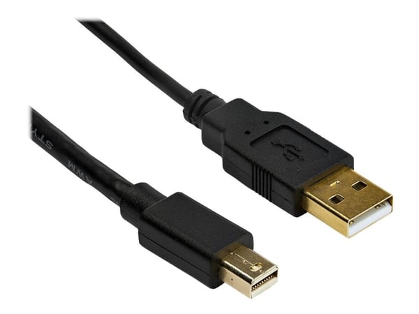 StarTech Mini DisplayPort to Dual-Link DVI Adapter - USB Powered - Dual Link Connectivity - Black - DVI Active Display Converter (MDP2DVID2) - Vide...