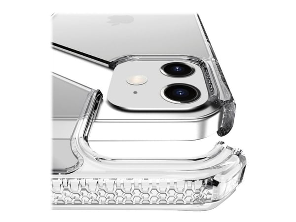 ITSKINS HYBRID // CLEAR, Suojus, Apple, iPhone 12 mini, Läpinäkyvä