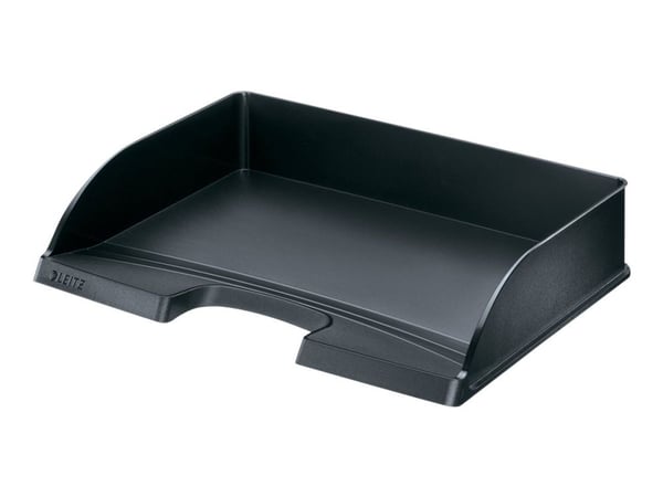 Leitz Plus - Brevbakke - for A4 (210 x 297 mm) - landskap - svart