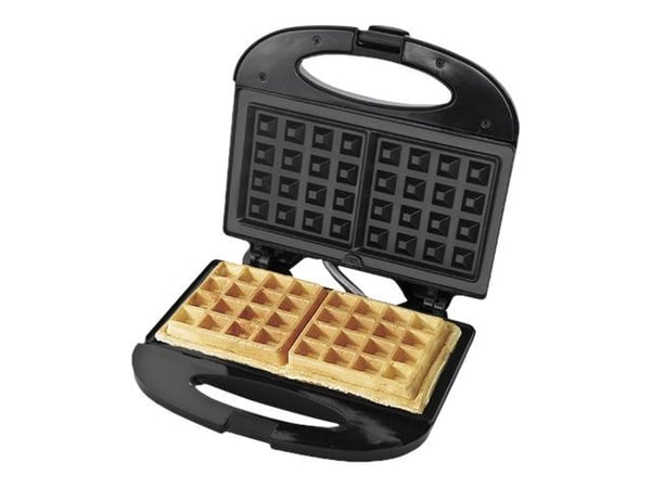 Ravanson GR-7030 waffle iron Vaffeljern Black 750W