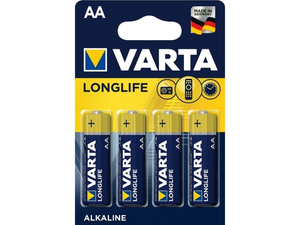 Varta Longlife Extra - Batteri 4 x AA-type - Alkalisk