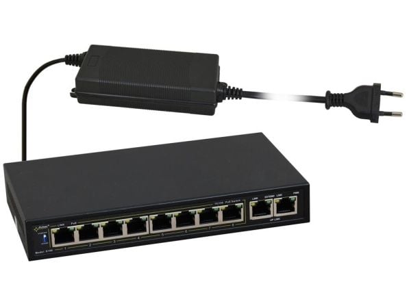 PULSAR S108-90W, Håndtert, Fast Ethernet (10/100), Strøm over Ethernet (PoE)