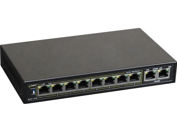 PULSAR S108-90W, Håndtert, Fast Ethernet (10/100), Strøm over Ethernet (PoE)