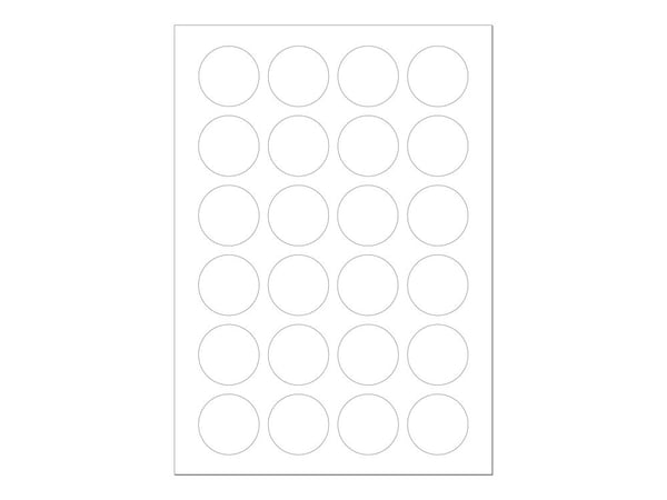 HERMA SuperPrint - Papir - matt - selvklebende med ekstra styrke - hvit - 38.1 x 21.2 mm 1625 stk (25 ark x 65) merkelapper