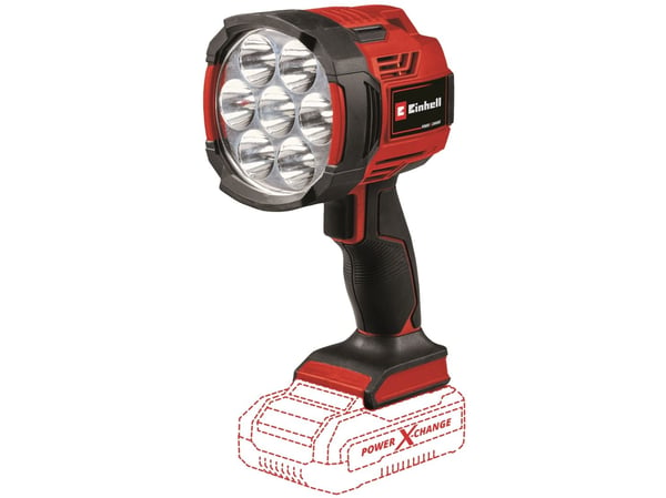 Einhell TE-CL 18/2500 LiAC-solo, LED, 7 lamppu(a), Musta, Punainen - SOLO