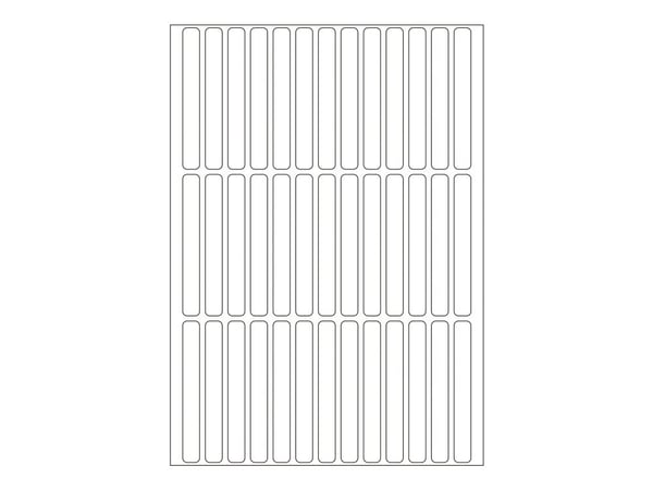 HERMA - Papir - permanent klæbemiddel - hvit - 6 x 50 mm 1248 etikett(r) (32 ark x 39) etiketter HERMA - Papir - permanent klæbemiddel - hvit - 6 x 50 mm 1248 etikett(r) (32 ark x 39) etiketter