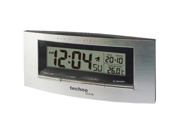Technoline WS 6830, Sølv, Inne Termometer, Utendørs Barometer, °C, Batteri, AAA Micro LR03, 172 mm