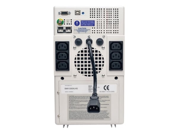 Eaton Tripp Lite Series UPS Smart 1000VA 750W Tower Medical AVR 230V C13 - UPS - AC 230 V - 750 watt - 1000 VA - RS-232, USB - utgangskontakter: 6 ...