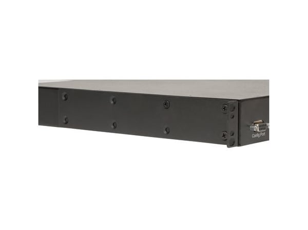 Tripp Lite PDUMH20HVAT, Målte, 1U, Horisontal, Metall, Sort, 10 AC-utganger