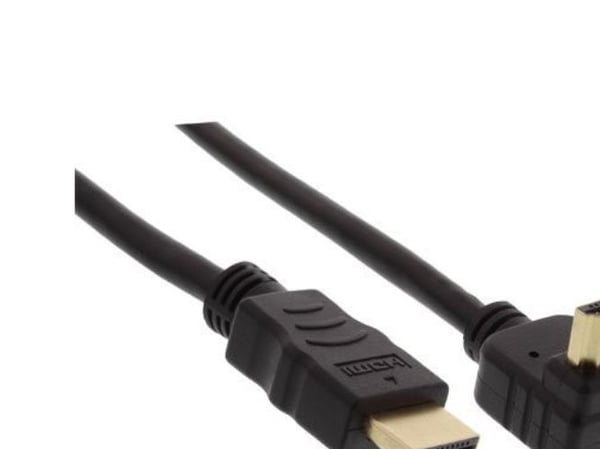 InLine High Speed HDMI-kaapeli Ethernetillä - Video-/Audio-/Netzwerkkabel - HDMI - HDMI, 19-polig (M) - HDMI, 19-polig (M) - 0,5 m - STP-kaapeli - ...