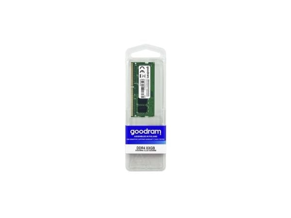 GOODRAM - DDR4 - modul - 16 GB - SO DIMM 260-pin - 3200 MHz / PC4-25600 - CL22 - 1.2 V - ej buffrad - icke ECC