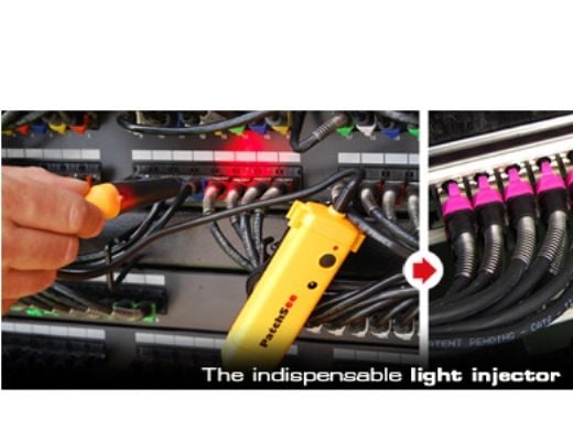PatchSee PRO-PatchLight - Patchkabelidentifierare - rött ljus
