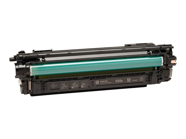HP 656X alkuperäinen riittoisa keltainen LaserJet -värikasetti, 22000 sivua, Keltainen, 1 kpl