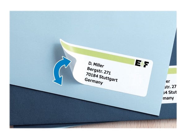 HERMA Special - Reposisjonerbart selvklebende - hvit - 99,1 x 57 mm 1000 etikett(er) (100 ark x 10 adresseetiketter)