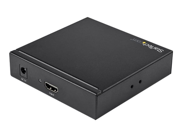 StarTech HDMI to RCA Converter Box with Audio - Composite Video Adapter - NTSC/PAL - 1080p (HD2VID2) - Videokonverter - HDMI - sammensatt video - s...