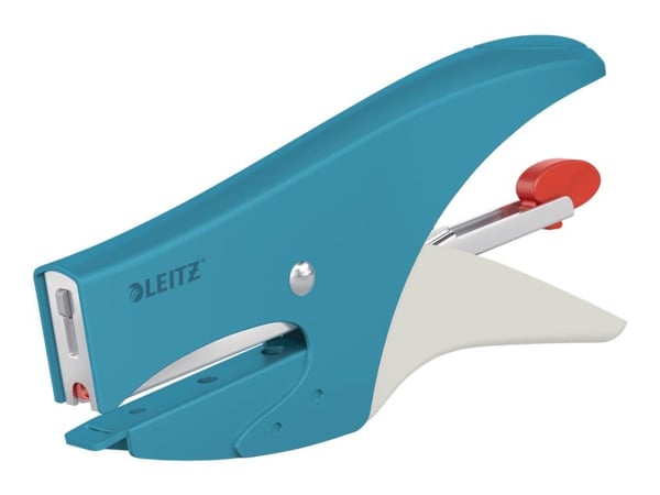 Leitz Cosy - Stifttang - 15 ark / 1.5 mm - No.10 - metall - bløt blått