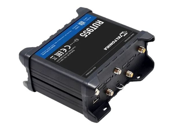 Teltonika RUT955 - Trådløs ruter - WWAN PPP 2,4 GHz - DIN-skinnemonterbar